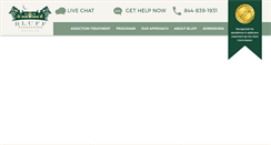 Desktop Screenshot of bluffplantation.com